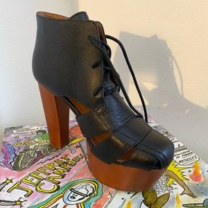 Jeffrey Campbell Ford High Heel Sandals, Women’s size 9.